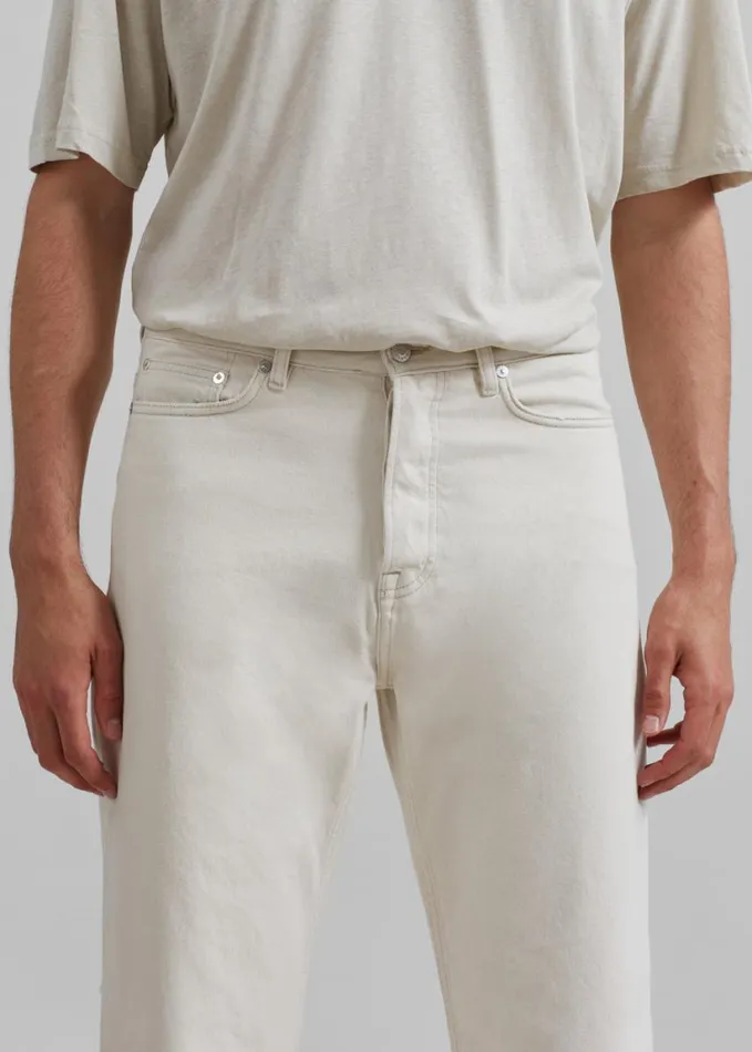 Clothing Men The Frankie Shop Samse Samse Saeddie Jeans 8211 Natural