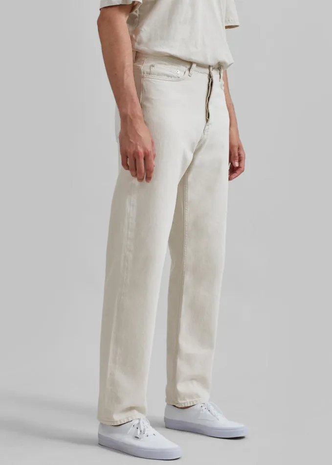 Clothing Men The Frankie Shop Samse Samse Saeddie Jeans 8211 Natural