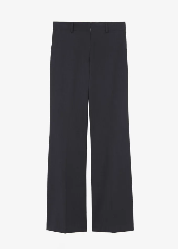 Clothing Women The Frankie Shop Alana Pants 8211 Charcoal