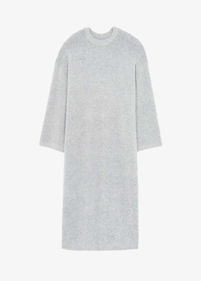 Clothing Women The Frankie Shop Alba Long Hooded Dress 8211 Grey