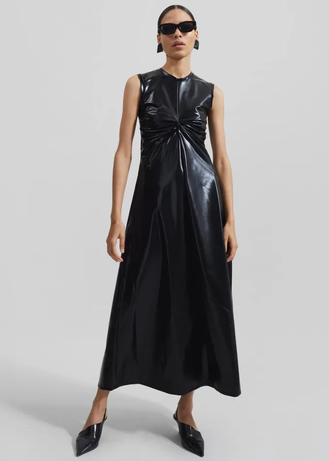 Clothing Women The Frankie Shop Beaufille Orla Dress 8211 Black