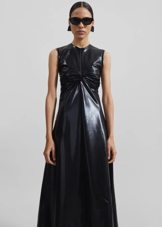 Clothing Women The Frankie Shop Beaufille Orla Dress 8211 Black