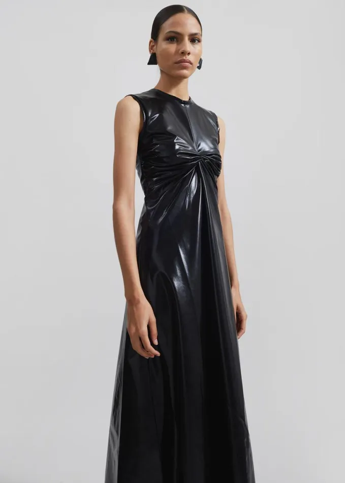 Clothing Women The Frankie Shop Beaufille Orla Dress 8211 Black