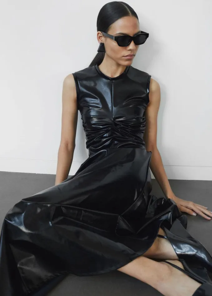 Clothing Women The Frankie Shop Beaufille Orla Dress 8211 Black