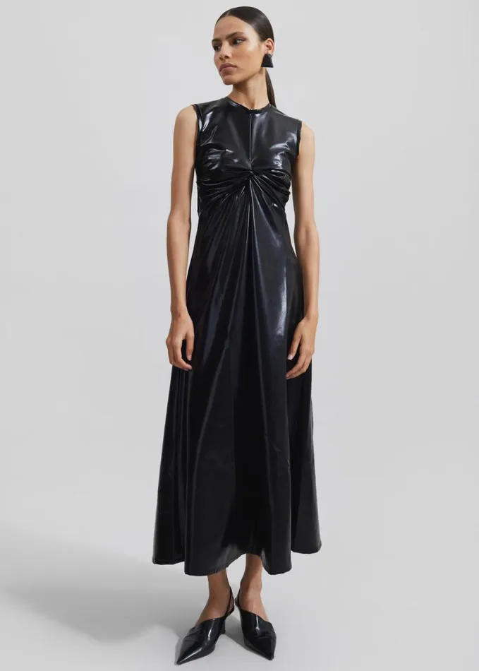 Clothing Women The Frankie Shop Beaufille Orla Dress 8211 Black