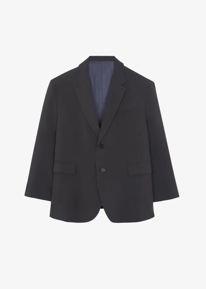Clothing Women The Frankie Shop Brooklyn Blazer 8211 Charcoal