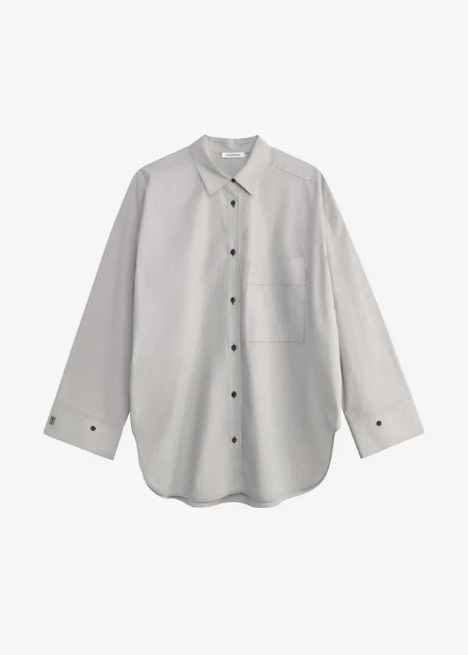 Clothing Women The Frankie Shop By Malene Birger Derris Shirt 8211 Warm Brown