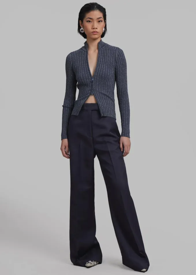 Clothing Women The Frankie Shop Dixie Trousers 8211 Charcoal