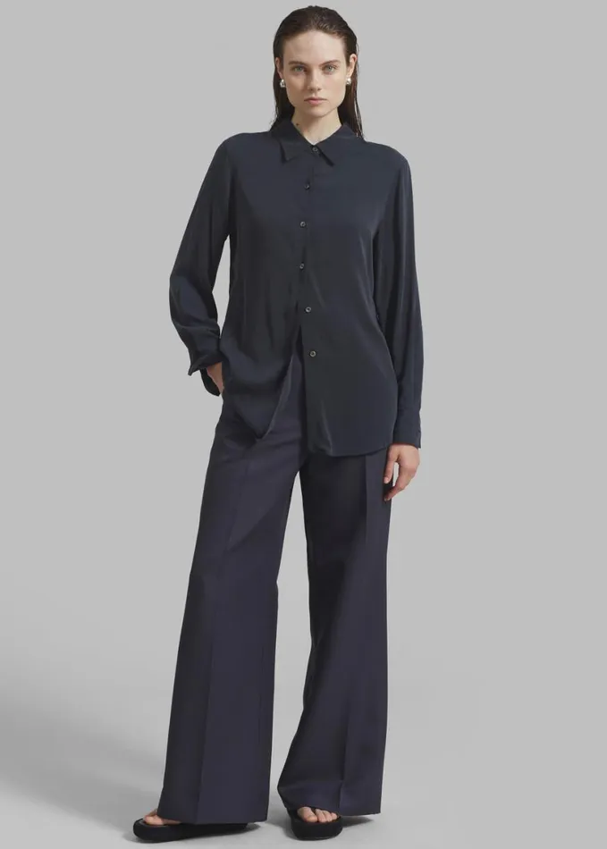Clothing Women The Frankie Shop Dixie Trousers 8211 Charcoal
