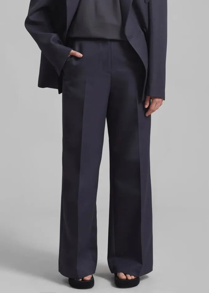 Clothing Women The Frankie Shop Dixie Trousers 8211 Charcoal