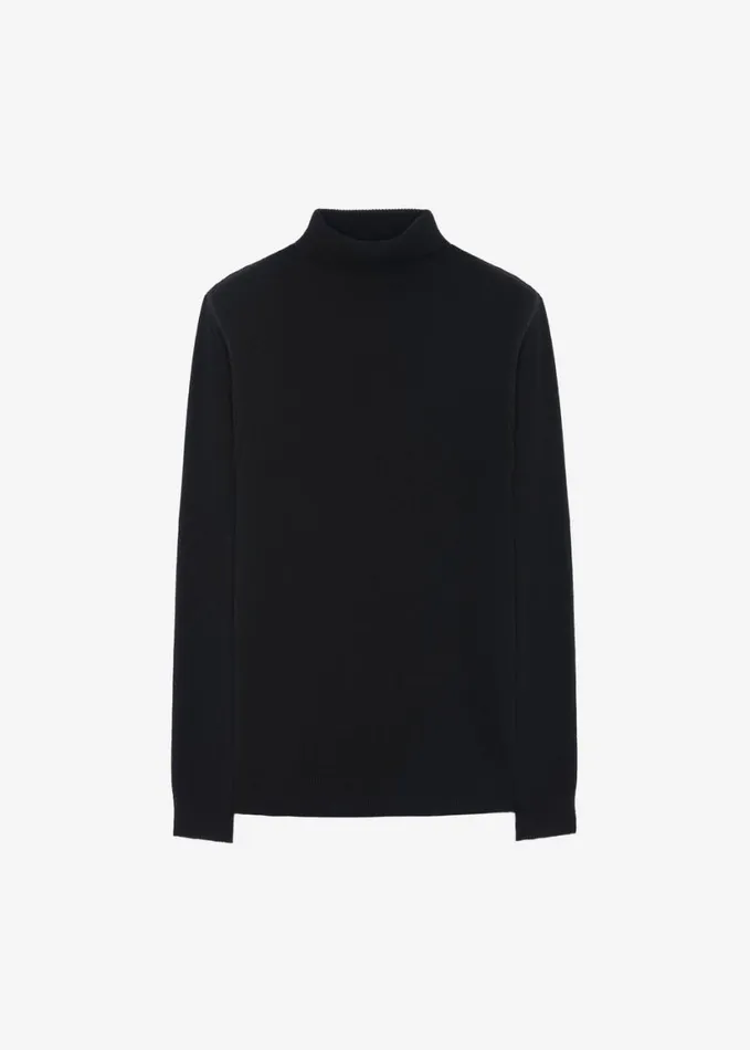 Clothing Women The Frankie Shop Emilia Mini Padded Sweater Dress 8211 Black