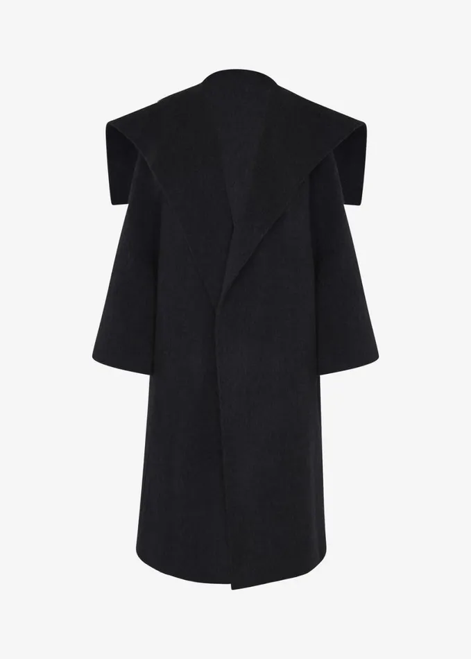 Clothing Women The Frankie Shop Evelyn Coat 8211 Black