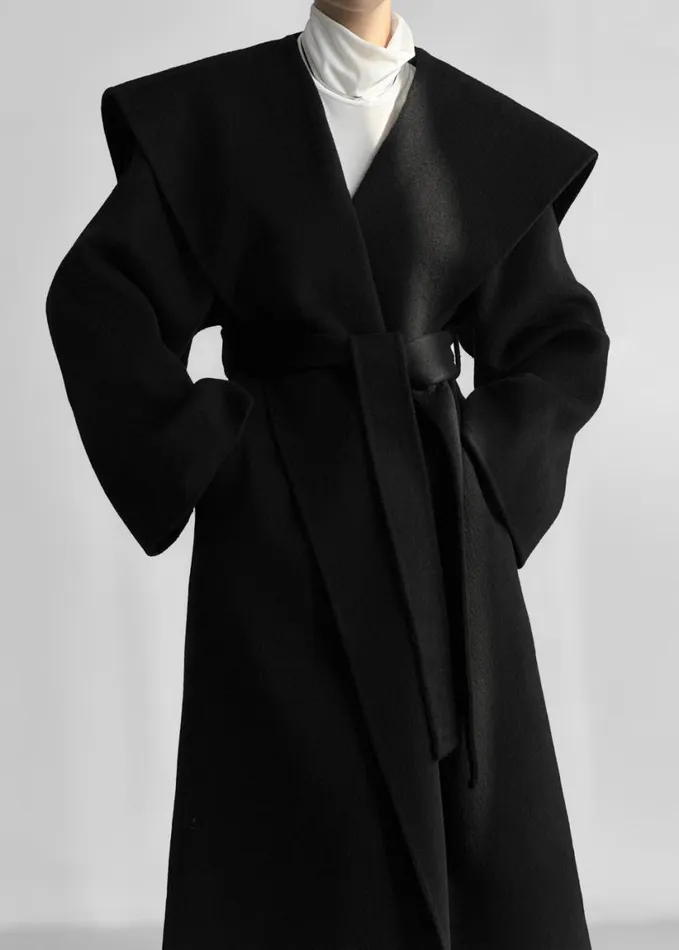 Clothing Women The Frankie Shop Evelyn Coat 8211 Black