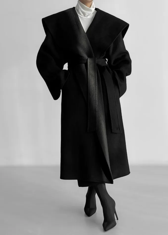Clothing Women The Frankie Shop Evelyn Coat 8211 Black