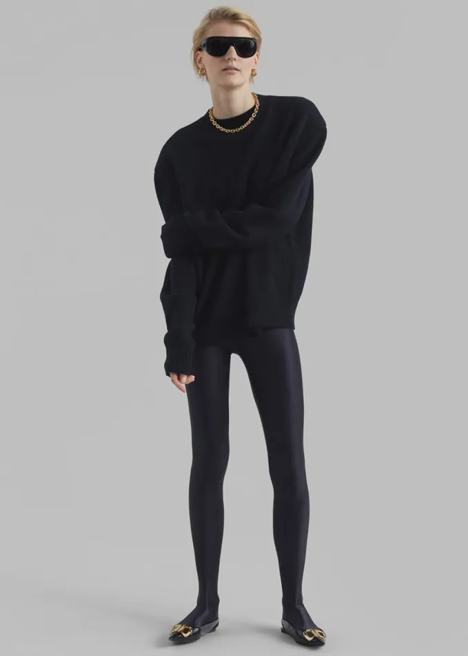 Clothing Women The Frankie Shop Felicity Tights 8211 Black