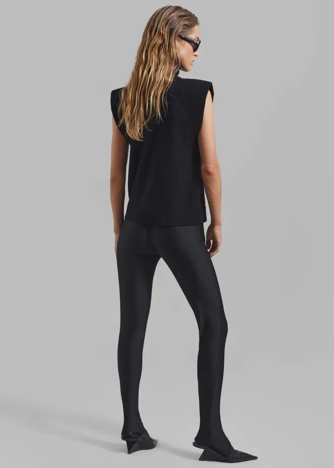 Clothing Women The Frankie Shop Felicity Tights 8211 Black