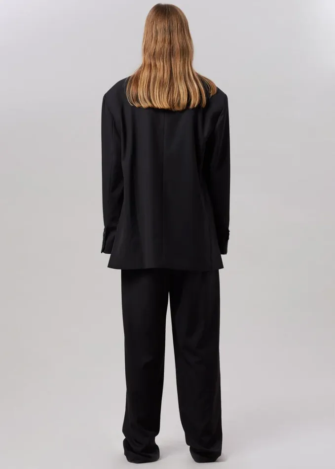 Clothing Women The Frankie Shop Gelso Oversized Blazer 8211 Black