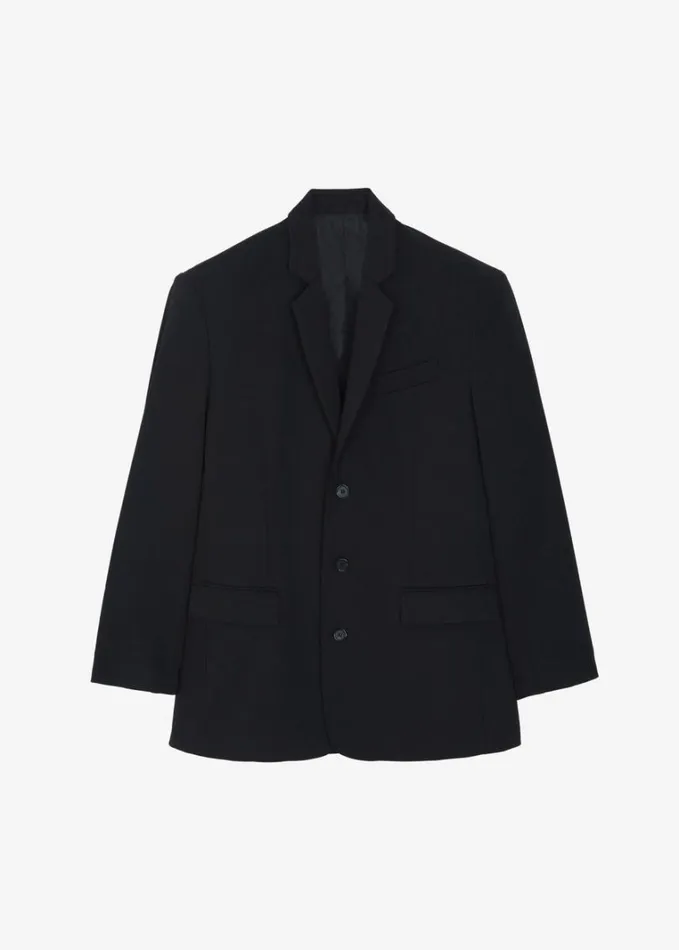 Clothing Women The Frankie Shop Gelso Oversized Blazer 8211 Black