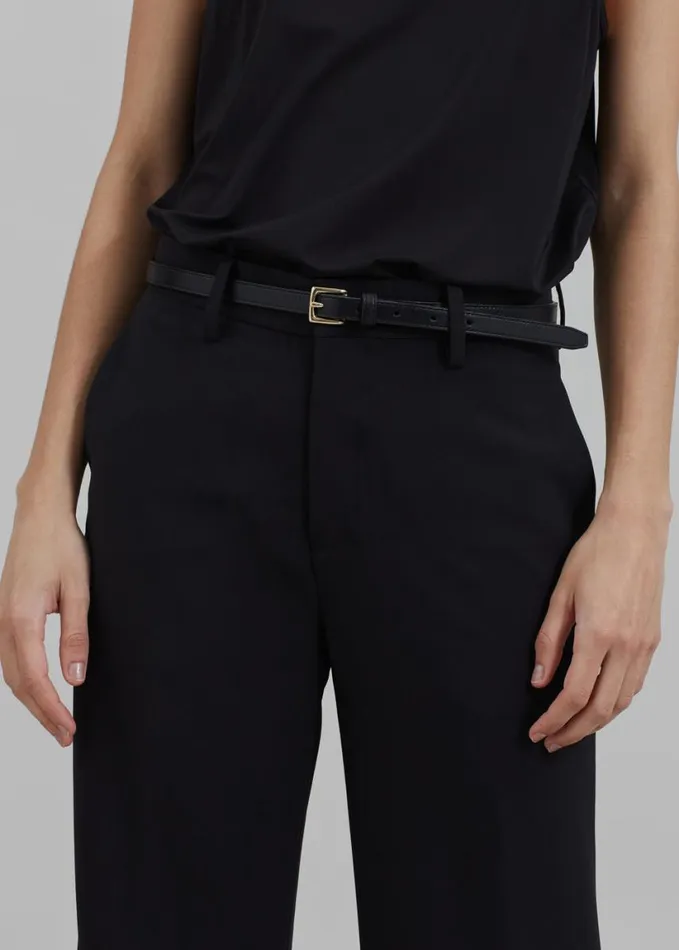 Clothing Women The Frankie Shop Katie Flared Pants 8211 Black