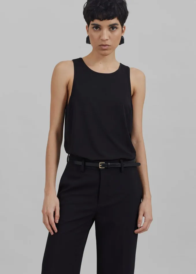 Clothing Women The Frankie Shop Katie Flared Pants 8211 Black