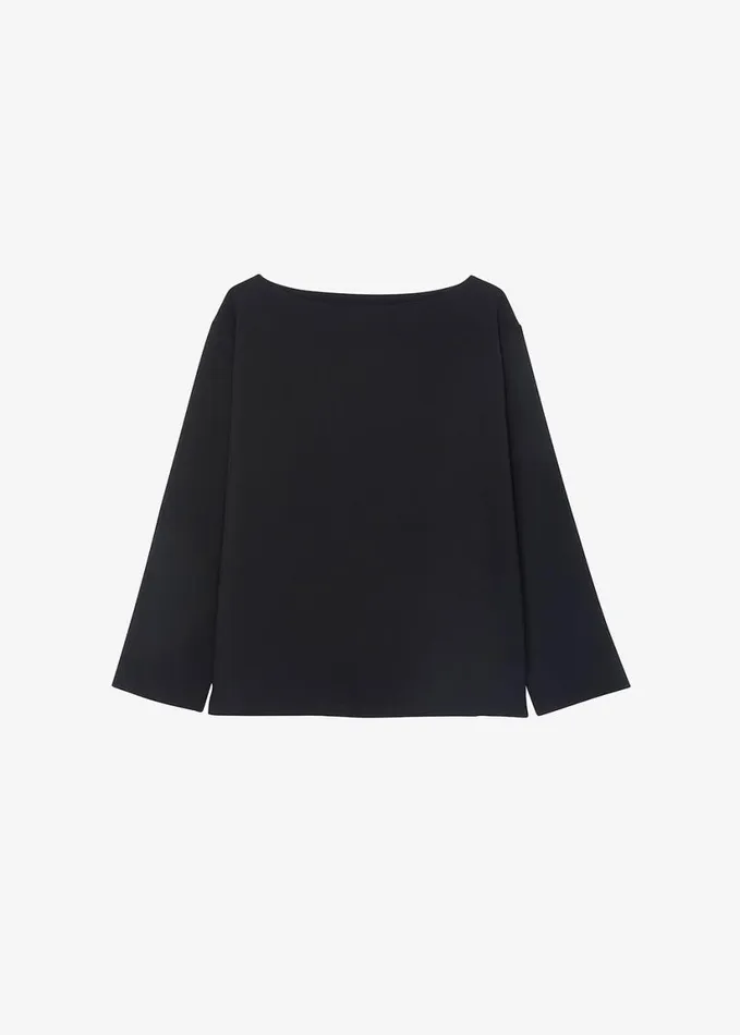 Clothing Women The Frankie Shop Malvo Top 8211 Black