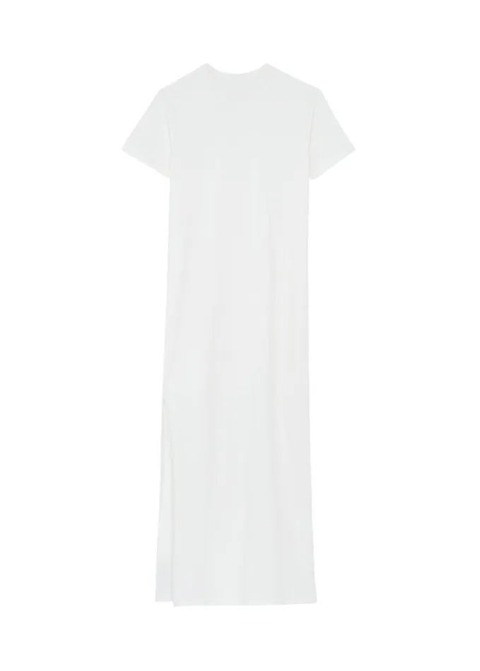 Clothing Women The Frankie Shop Maya TShirt Dress 8211 White