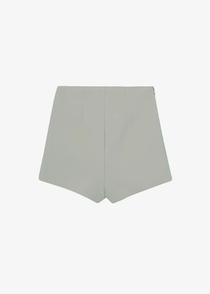 Clothing Women The Frankie Shop Mira Hot Pants 8211 Sage