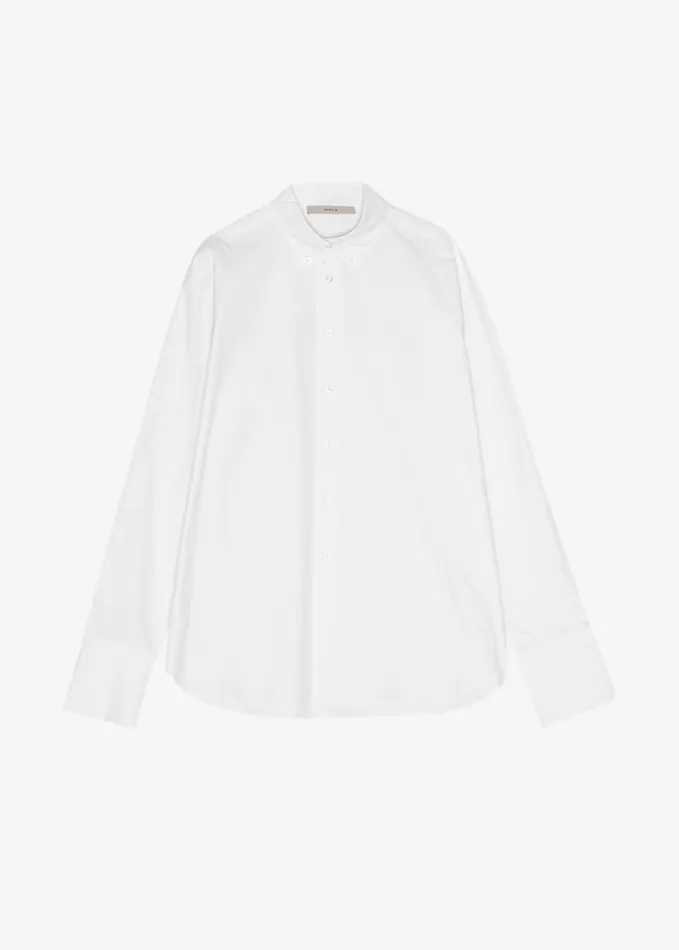 Clothing Women The Frankie Shop Remain Oversized Shirt 8211 Bright White