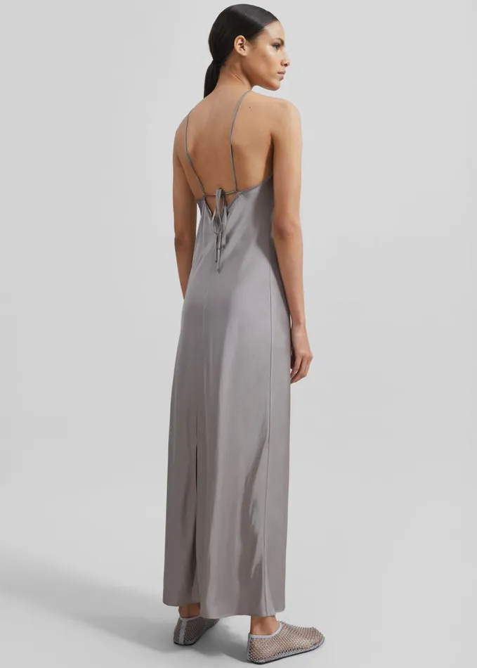 Clothing Women The Frankie Shop Samse Samse Sanja Dress 8211 Steeple Gray