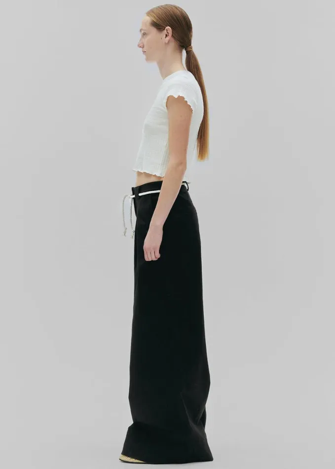 Clothing Women The Frankie Shop The Garment Cassano Wide Pants 8211 Black