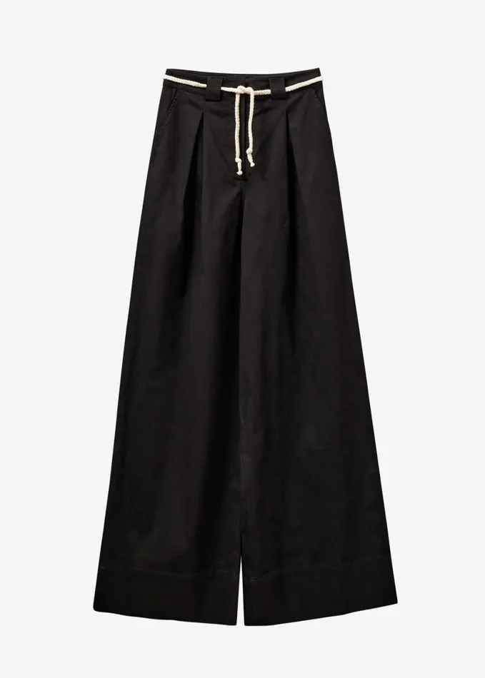 Clothing Women The Frankie Shop The Garment Cassano Wide Pants 8211 Black
