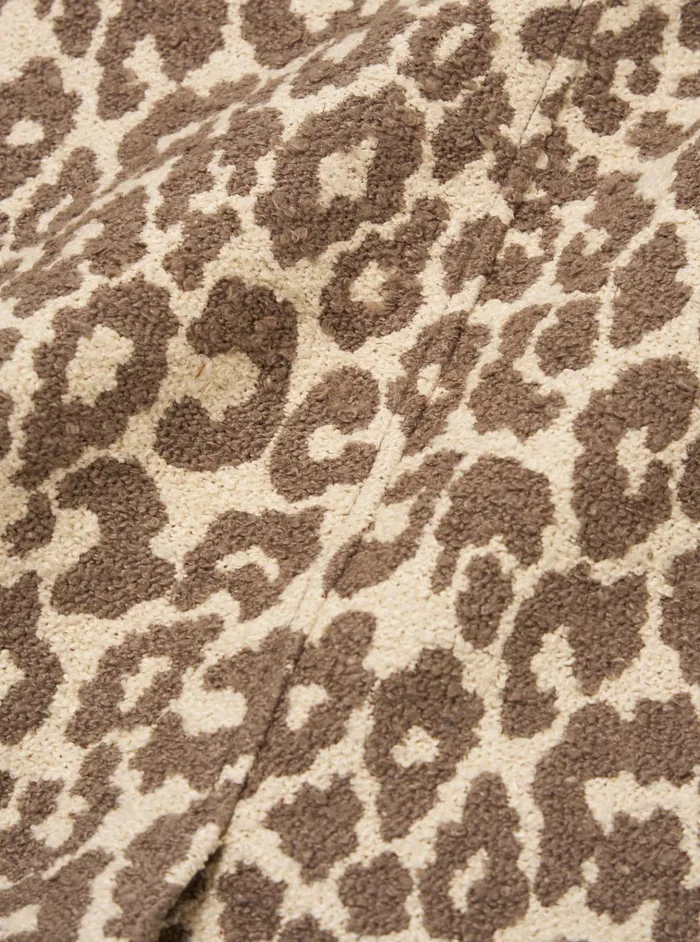 Coats and Outerwear Men Universal Works Universal Works Account Coat In Natural Crazy Leopard