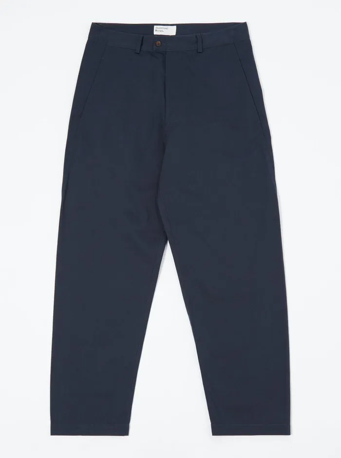 Cotton Twill Men Universal Works Universal Works Curved Pant In Navy Twill