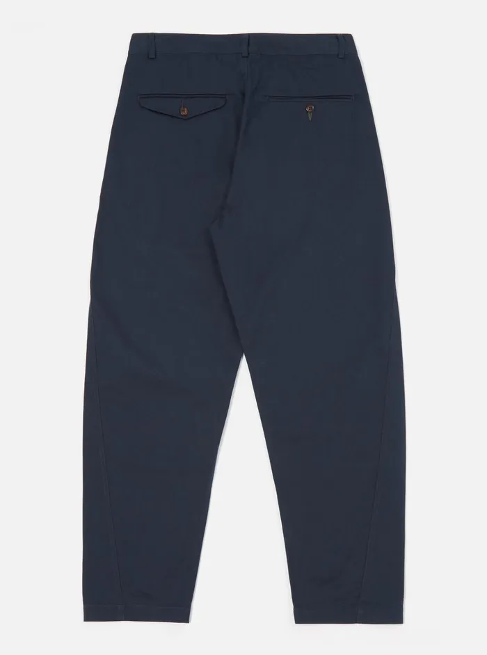 Cotton Twill Men Universal Works Universal Works Curved Pant In Navy Twill