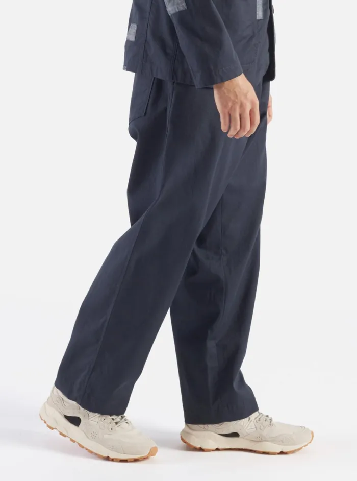 Cotton Twill Men Universal Works Universal Works Duke Pant In Navy Twill