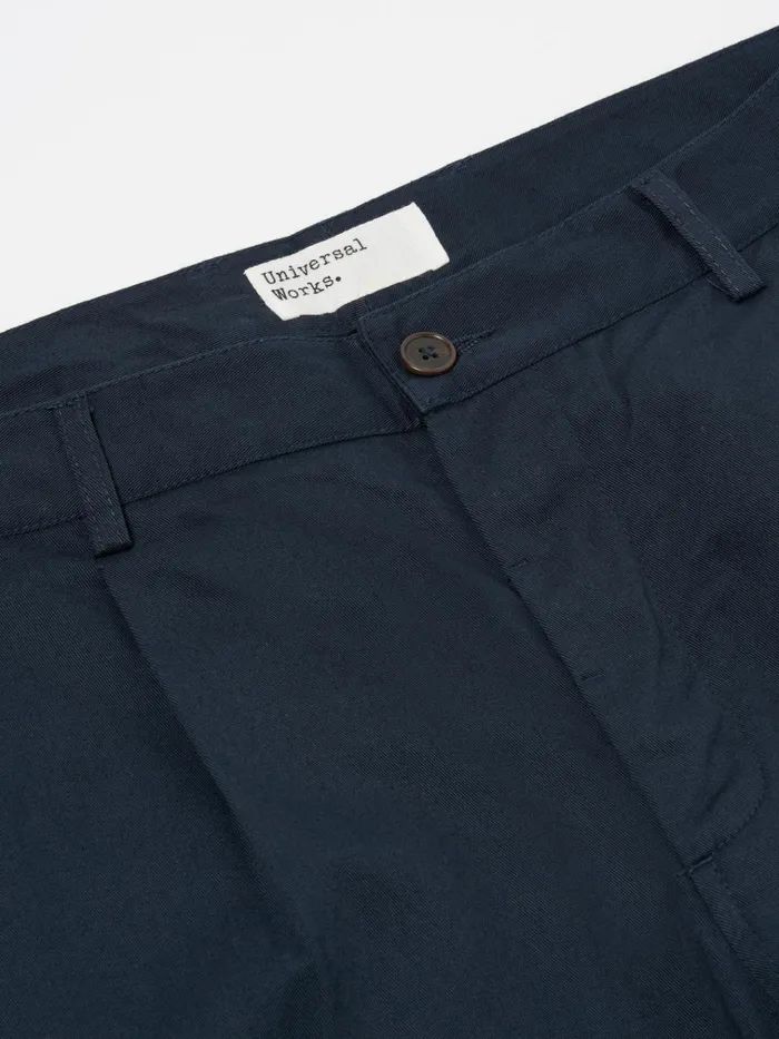 Cotton Twill Men Universal Works Universal Works Duke Pant In Navy Twill