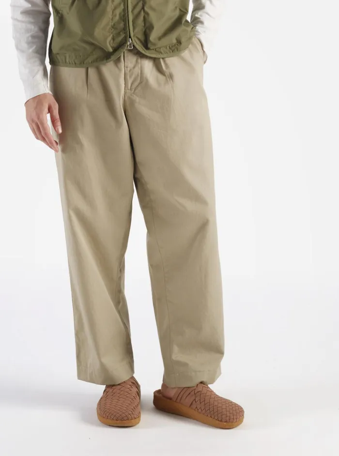 Cotton Twill Men Universal Works Universal Works Duke Pant In Stone Twill