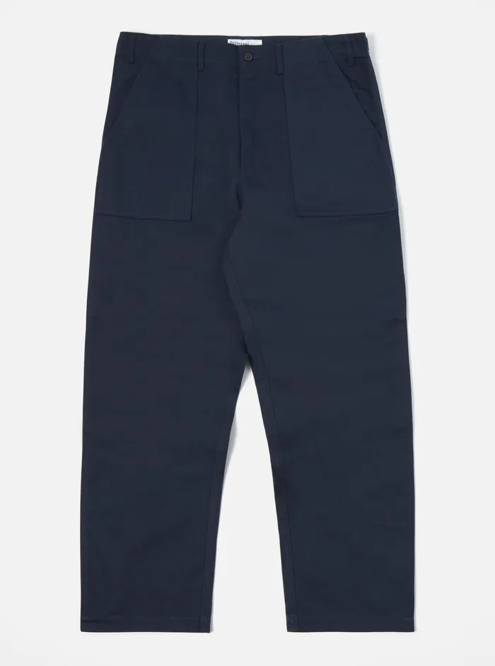 Cotton Twill Men Universal Works Universal Works Fatigue Pant In Navy Twill