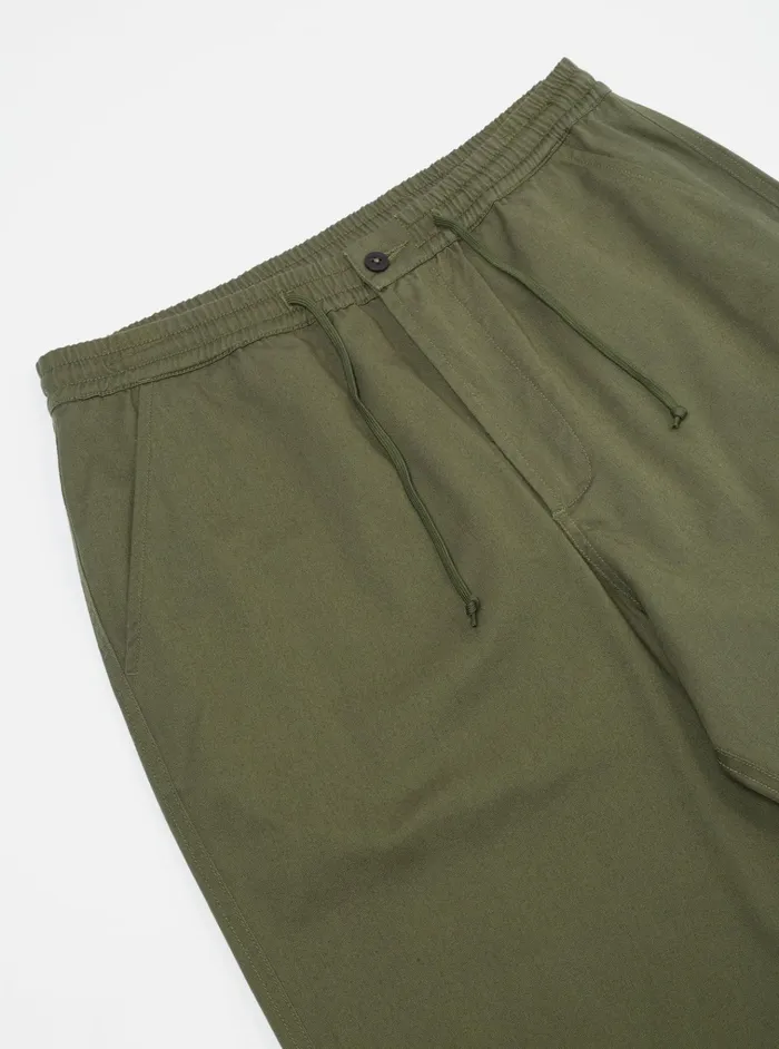 Cotton Twill Men Universal Works Universal Works Hi Water Trouser In Light Olive Twill