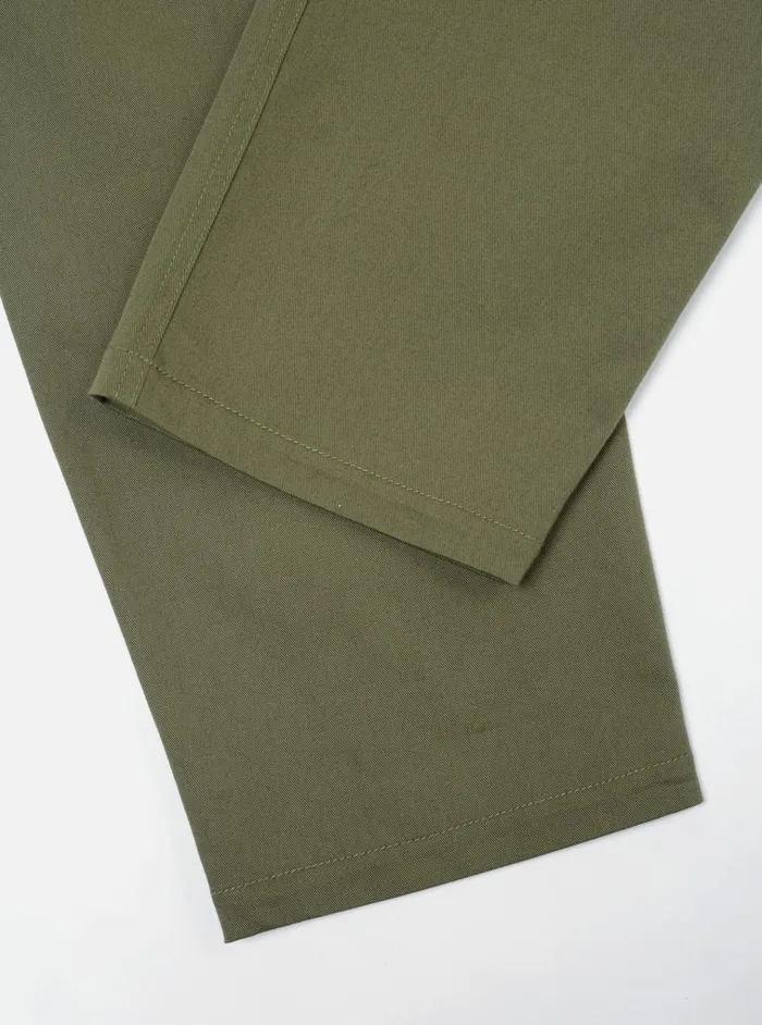 Cotton Twill Men Universal Works Universal Works Hi Water Trouser In Light Olive Twill