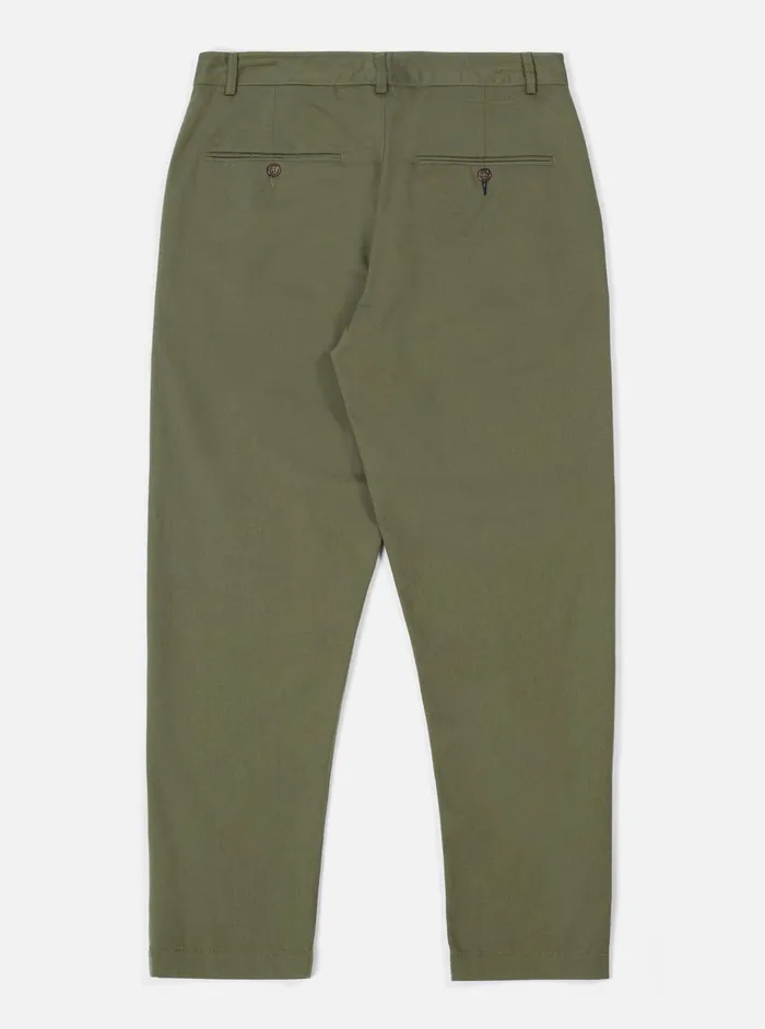 Cotton Twill Men Universal Works Universal Works Military Chino In Light Olive Twill