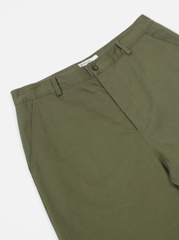 Cotton Twill Men Universal Works Universal Works Military Chino In Light Olive Twill