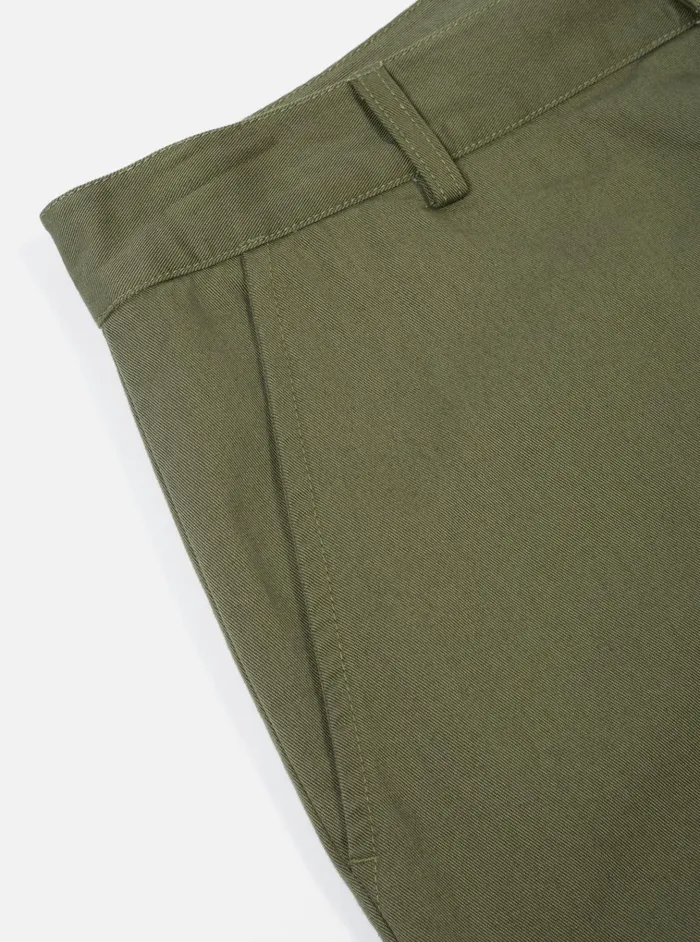 Cotton Twill Men Universal Works Universal Works Military Chino In Light Olive Twill