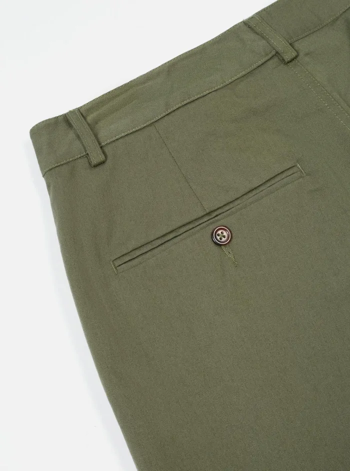 Cotton Twill Men Universal Works Universal Works Military Chino In Light Olive Twill