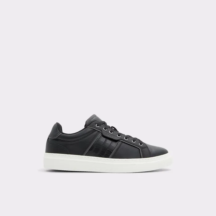 Courtline Black Synthetic Mixed Material Men ALDO Sneakers