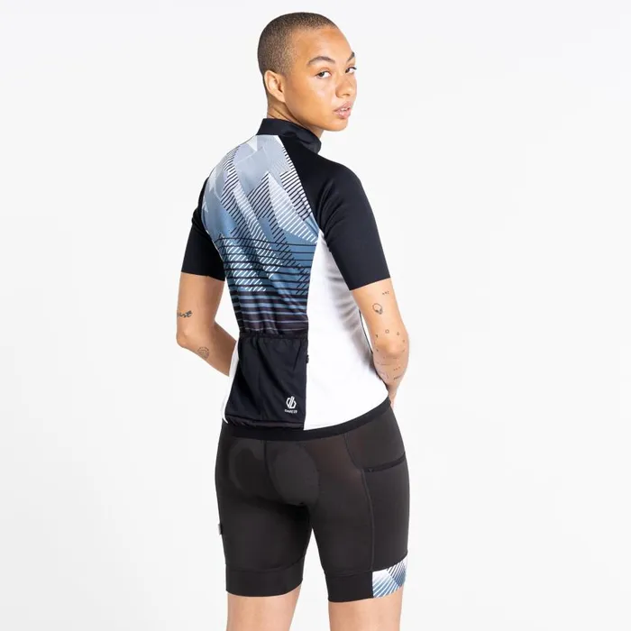 Dare 2b AEP Prompt Lightweight Jersey Black Empowered Print Women Cycling Jerseys