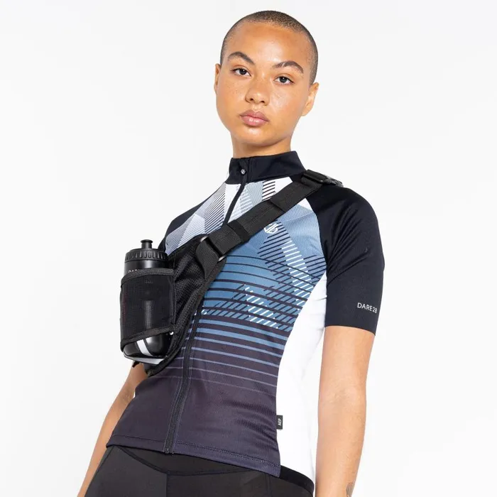 Dare 2b AEP Prompt Lightweight Jersey Black Empowered Print Women Cycling Jerseys