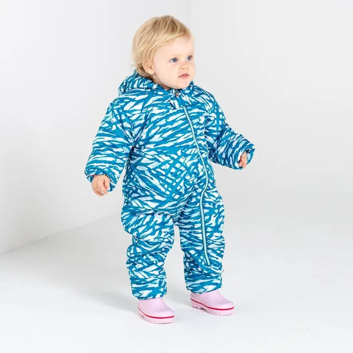 Dare 2b Bambino II Insulated Snowsuit Dark Methyl Zebra Print Kids Snow Suits