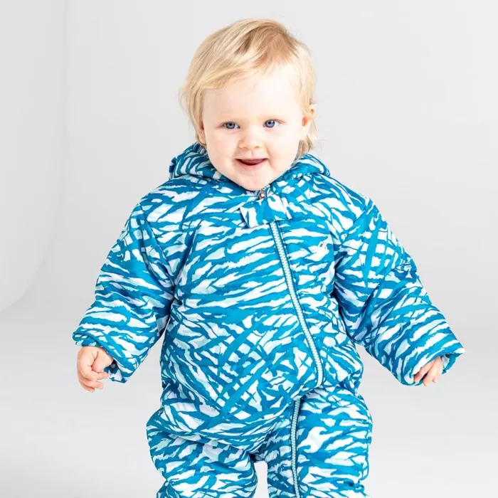 Dare 2b Bambino II Insulated Snowsuit Dark Methyl Zebra Print Kids Snow Suits