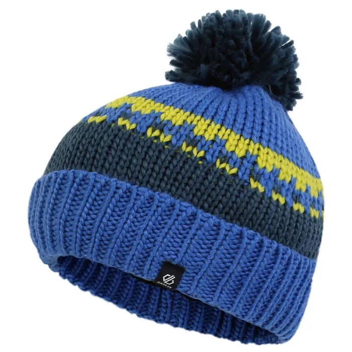 Dare 2b Boffin Bobble Hat Olympian Blue Kids Hats